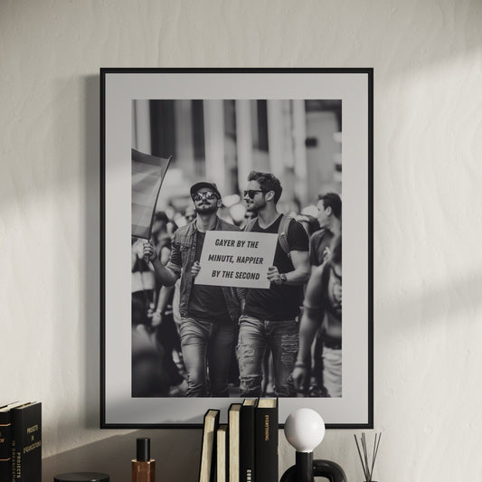 LGBTQ+ Art, Pride Print, Queer Decor and gifting