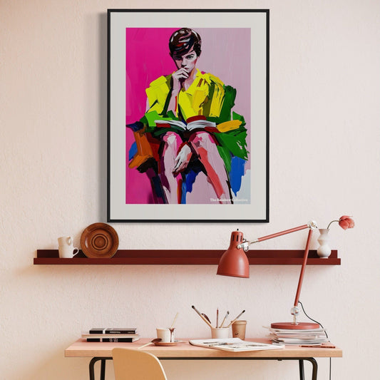 Pride print, trans art, Home decor and gifts for lesbian, gay, trans & queer