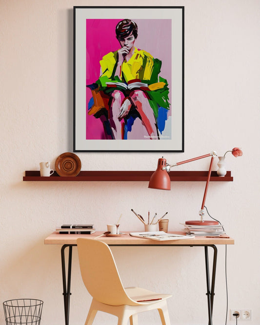 Pride print, trans art, Home decor and gifts for lesbian, gay, trans & queer
