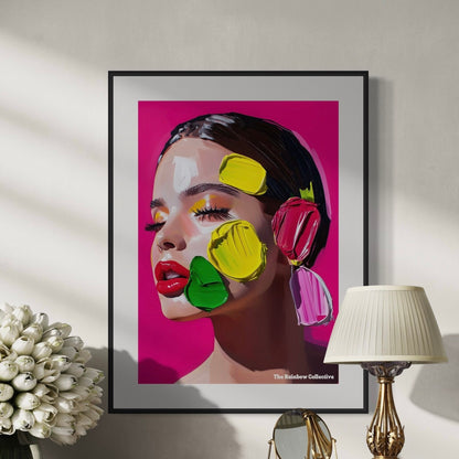 LGBTQ Print, Queer Pride, Pride Art, Queer Print, lesbian, gay, trans, queer and allied community decor and gifts