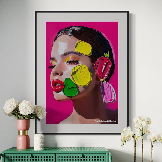 LGBTQ Print, Queer Pride, Pride Art, Queer Print, lesbian, gay, trans, queer and allied community decor and gifts