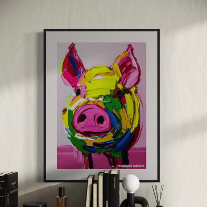 Queer Pride, Pride Art, Queer Print, lesbian, gay, trans, queer and allied community print and gift, animal art
