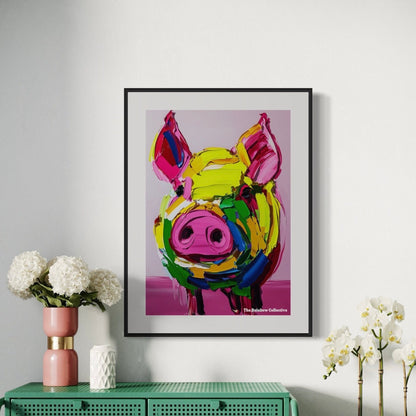 Queer Pride, Pride Art, Queer Print, lesbian, gay, trans, queer and allied community print and gift, animal art
