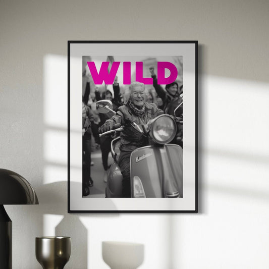 WILD - Lesbian Pride Print