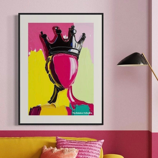 Pride Print, LGBTQ+ Art Print, Queer Pride, Queer Print, lesbian, gay, trans, queer and allied community decor and gifts