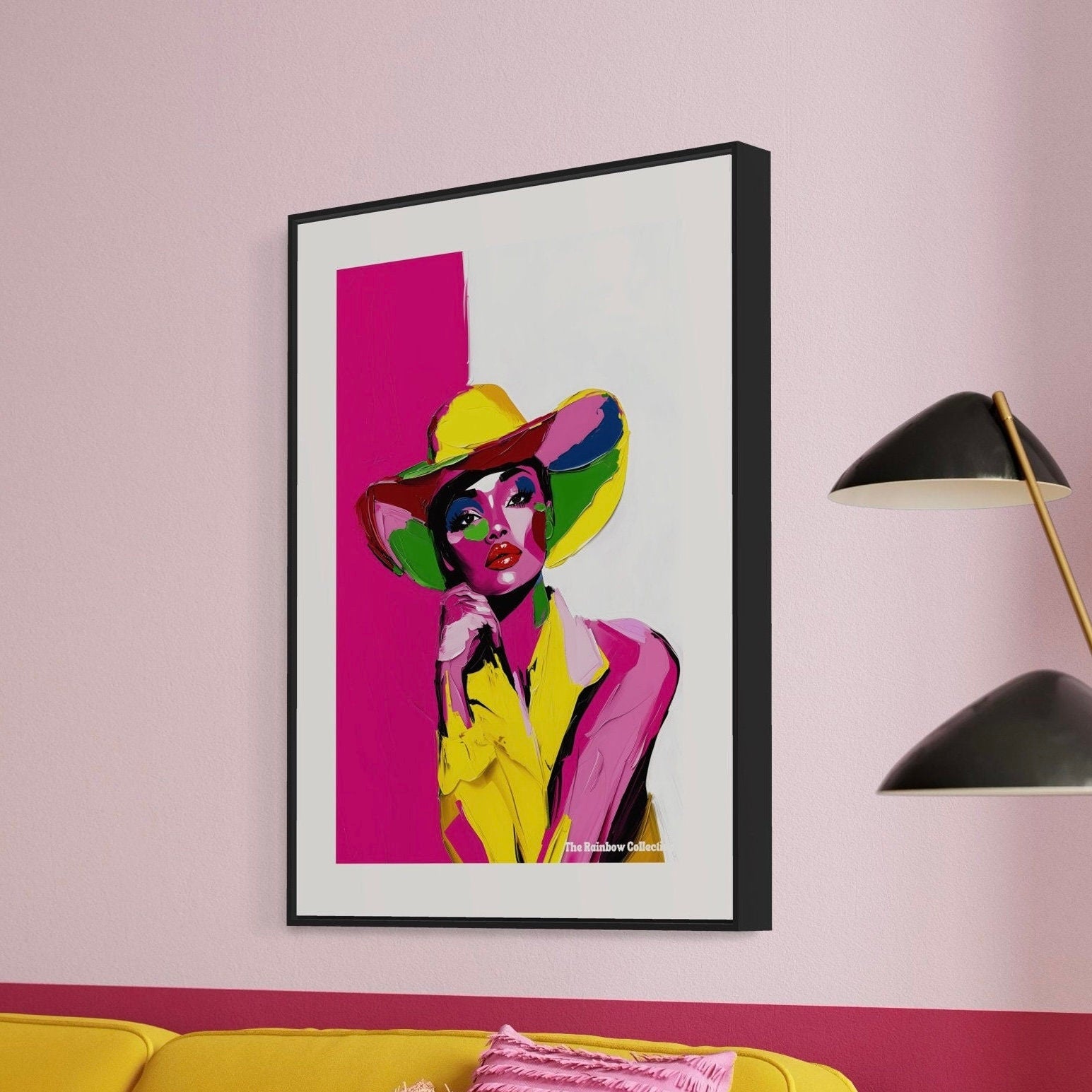 LGBTQ+ Art Print, Queer Pride, Pride Art, Queer Print, lesbian, gay, trans, queer and allied community decor and gifts