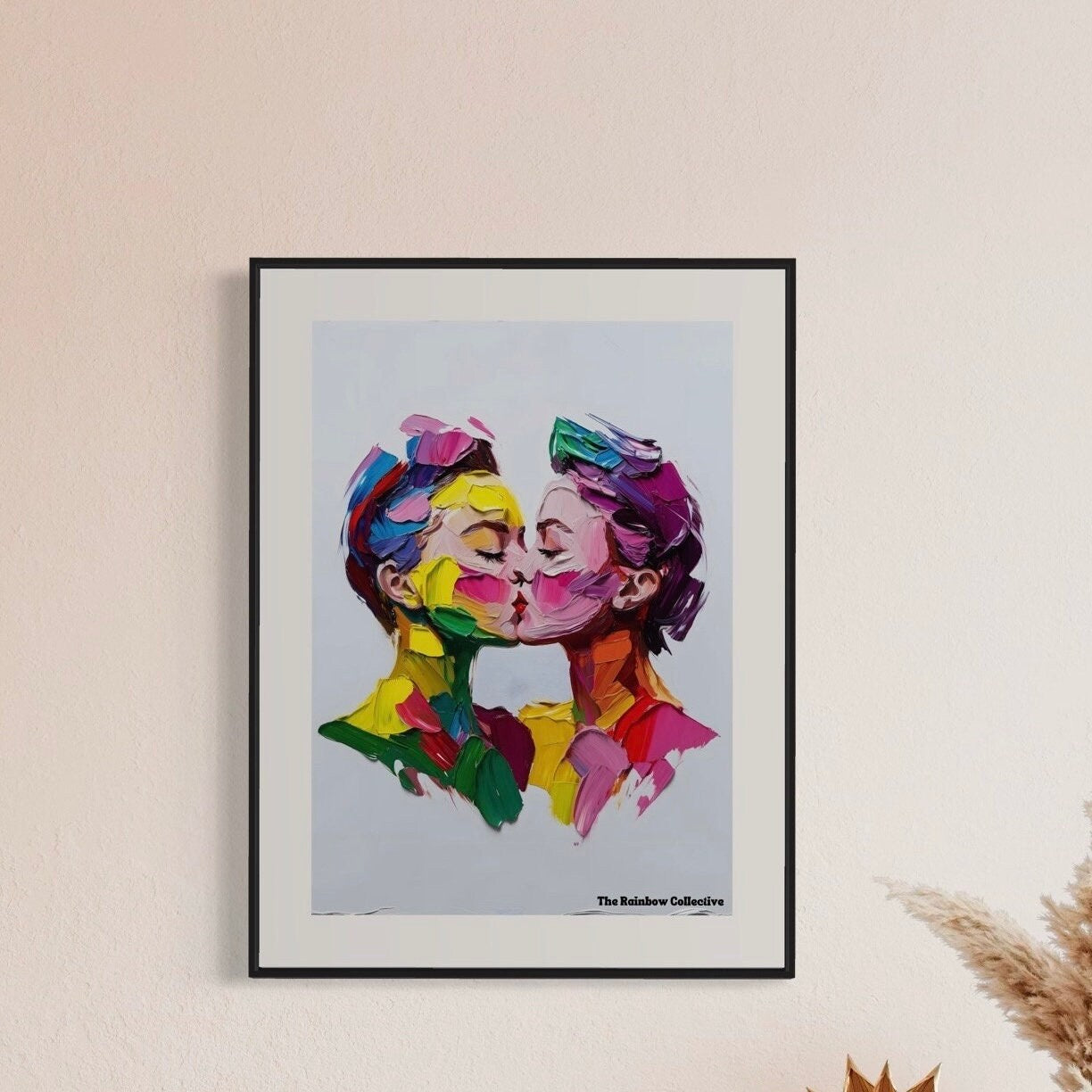 Pride Art, Queer Print, lesbian, gay, trans, queer and allied community decor and gifts