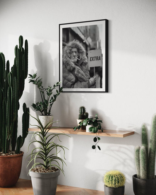 LGBTQ Pride Print, Queer black and white wall art