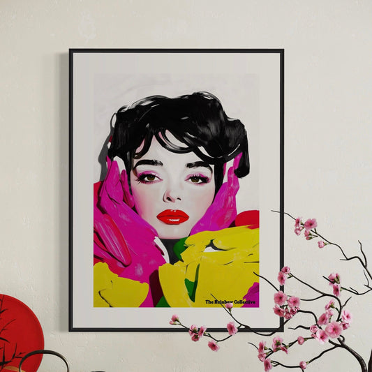 Queer Print, Pride Art, lesbian, gay, trans, queer and allied community decor and gifts