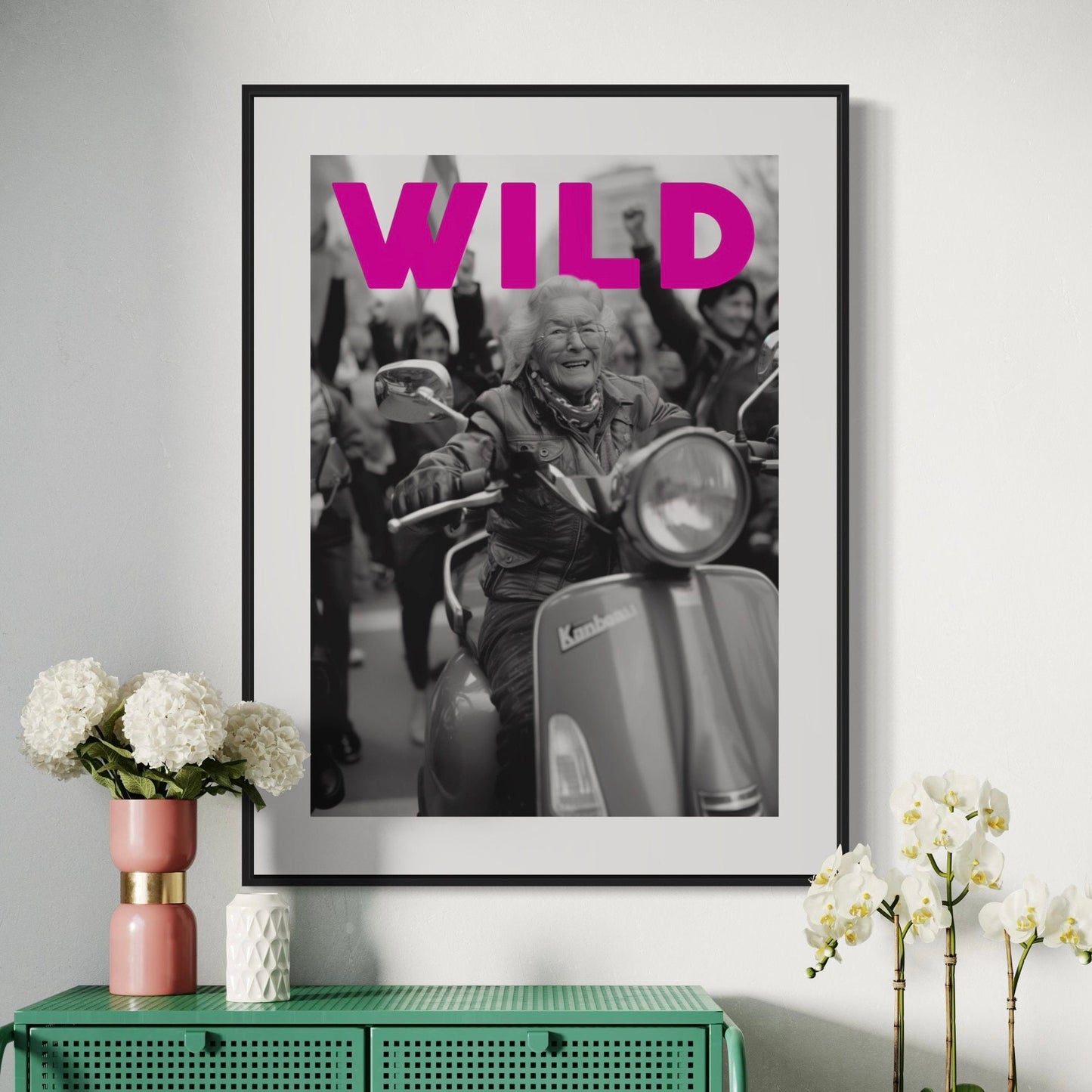 WILD - Lesbian Pride Print