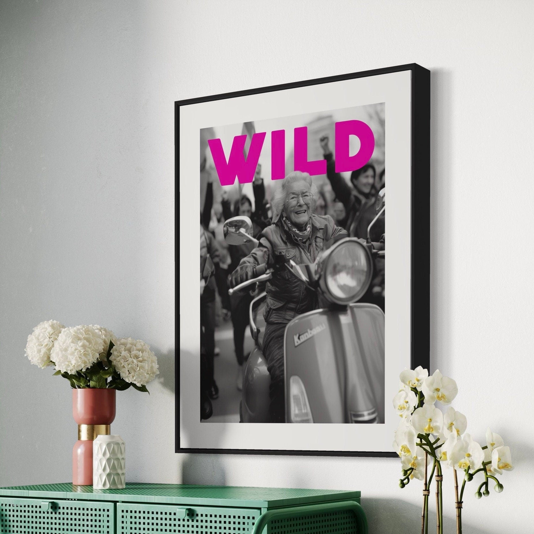 WILD - Lesbian Pride Print