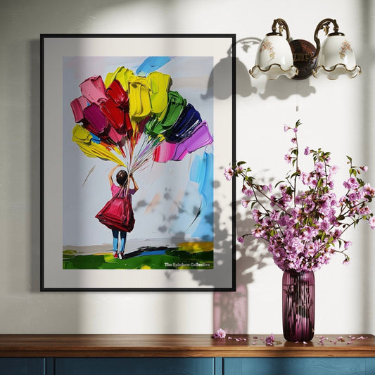 Pride Print, Queer Print, LGBTQ Art, lesbian, gay, trans & queer community decor and gifts