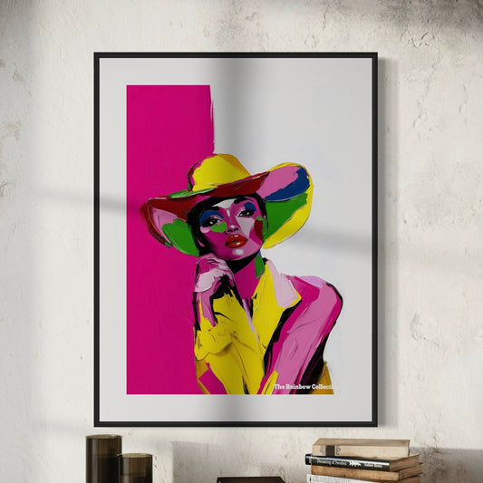 LGBTQ+ Art Print, Queer Pride, Pride Art, Queer Print, lesbian, gay, trans, queer and allied community decor and gifts
