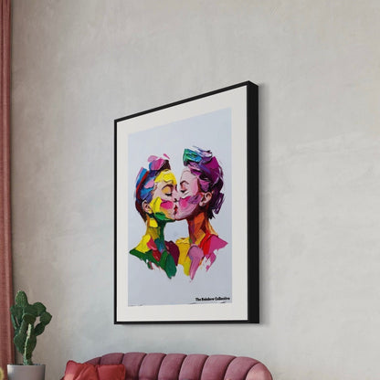 Pride Art, Queer Print, lesbian, gay, trans, queer and allied community decor and gifts