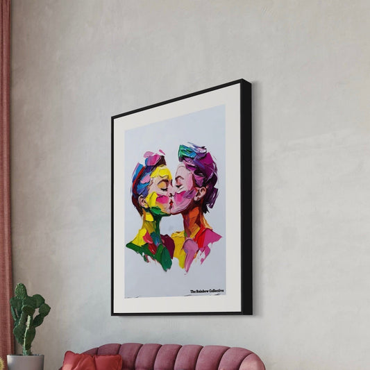 Pride Art, Queer Print, lesbian, gay, trans, queer and allied community decor and gifts
