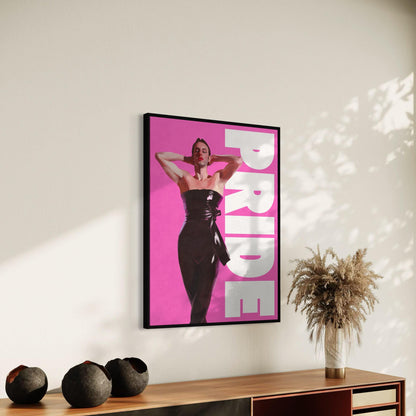 Trans & Non-Binary Pride Art Print - Bold LGBTQ+ Art, Gender-Inclusive Wall Decor, Queer Empowerment, 200gsm Matte, Unframed Print