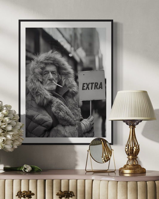 LGBTQ Pride Print, Queer black and white wall art