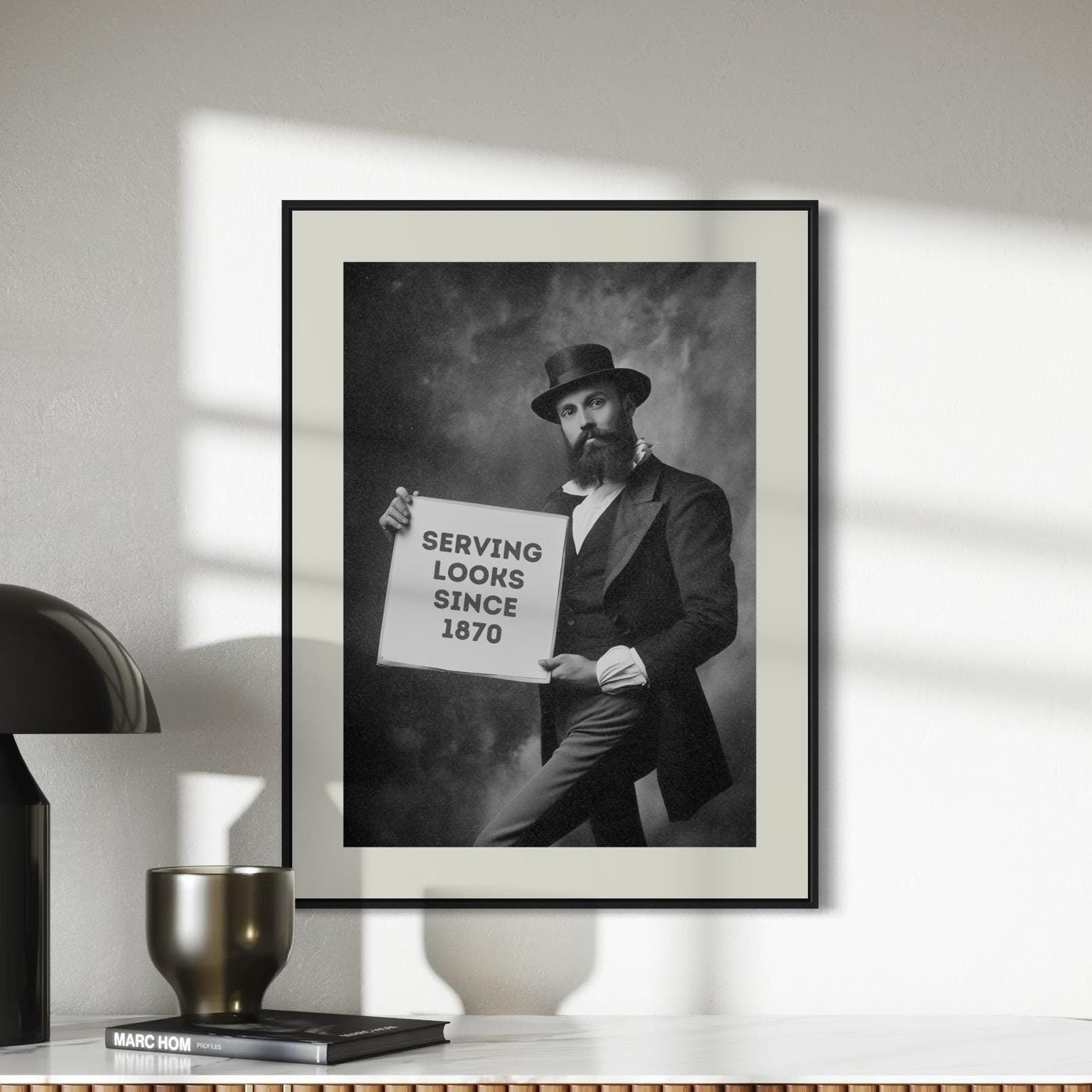 Victorian Gentleman - Serving Looks Since 1870 - Funny queer art