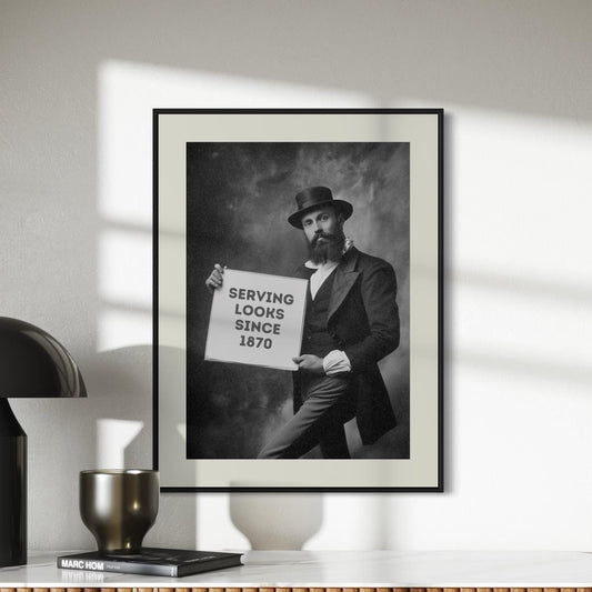 Victorian Gentleman - Serving Looks Since 1870 - Funny queer art