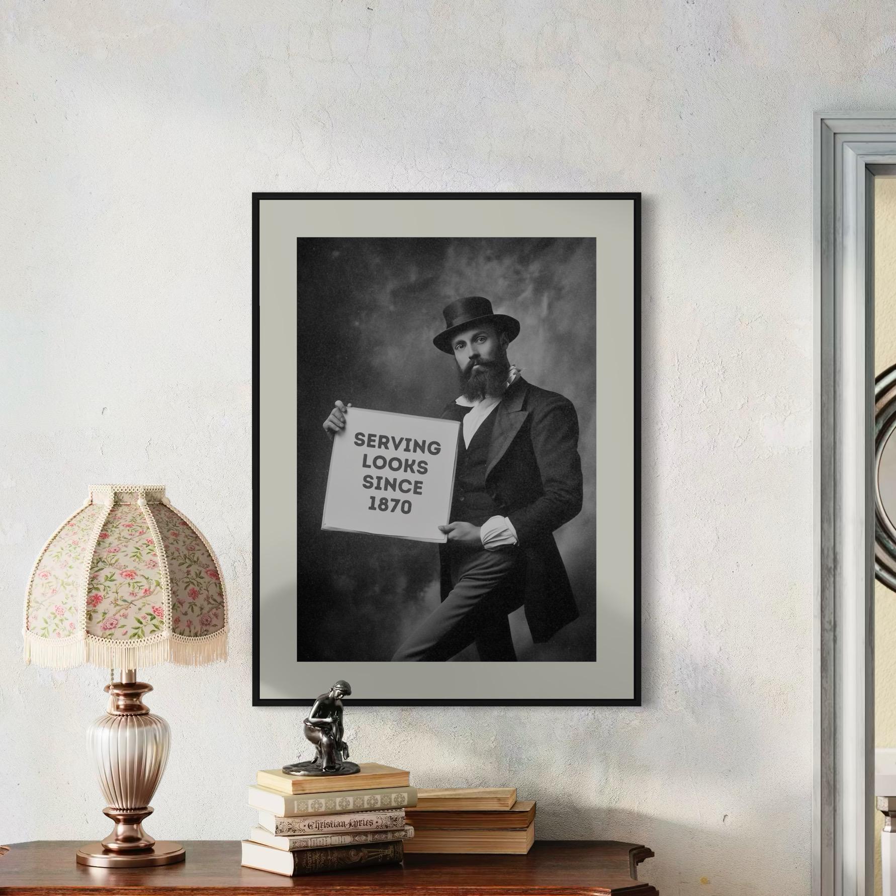 Victorian Gentleman - Serving Looks Since 1870 - Funny queer art