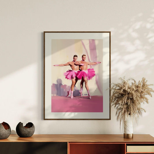 L’Art du Ballet – Queer Ballet Art Print
