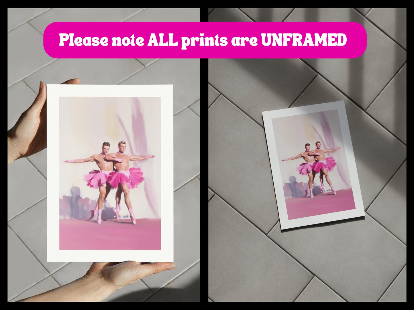 L’Art du Ballet – Queer Ballet Art Print