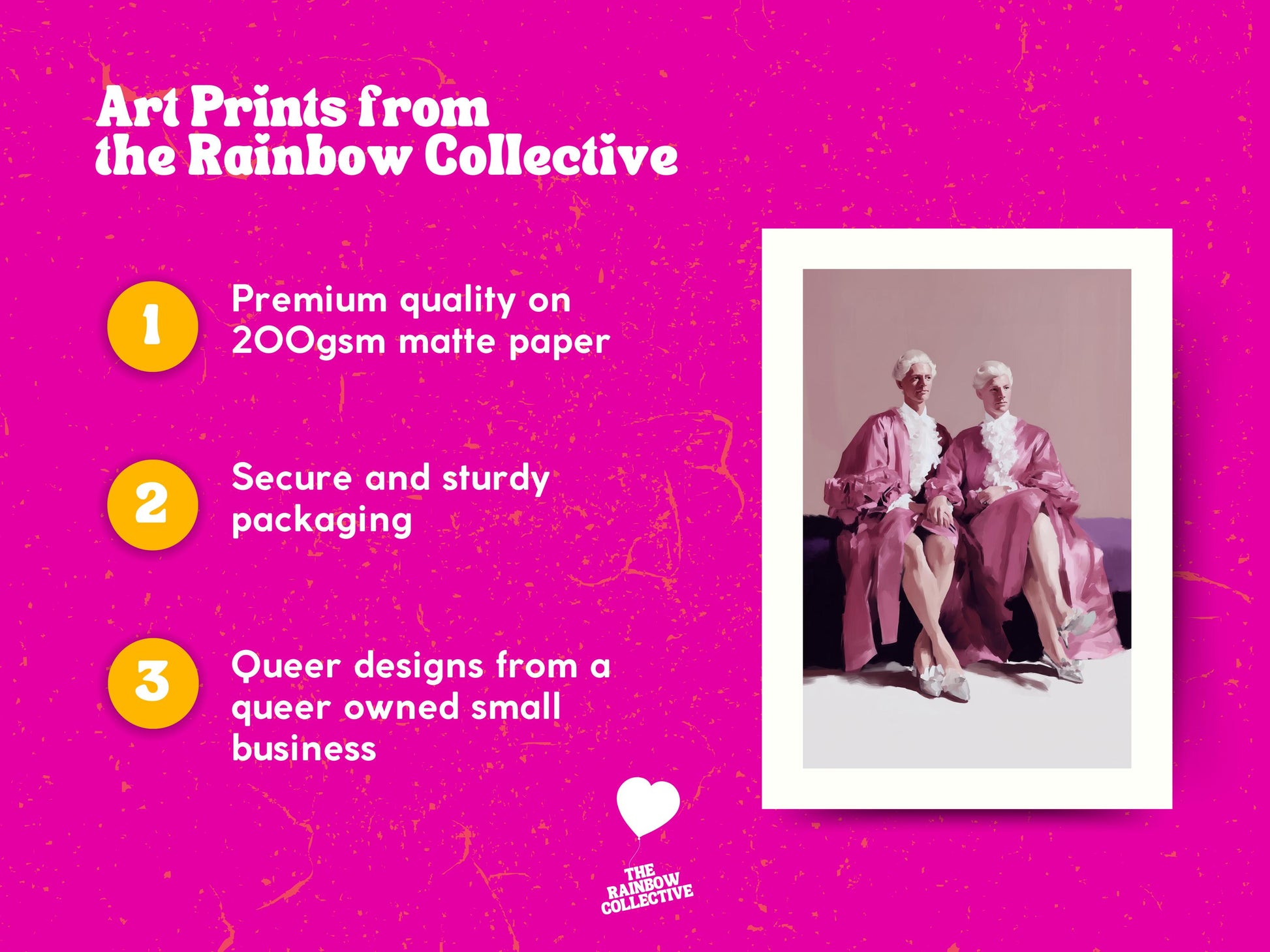 High Court High Heels Art Print – Queer Rococo-Inspired Wall Art | Camp Gay Decor | Pink Oil Painting Style | LGBTQ+ Digital Download