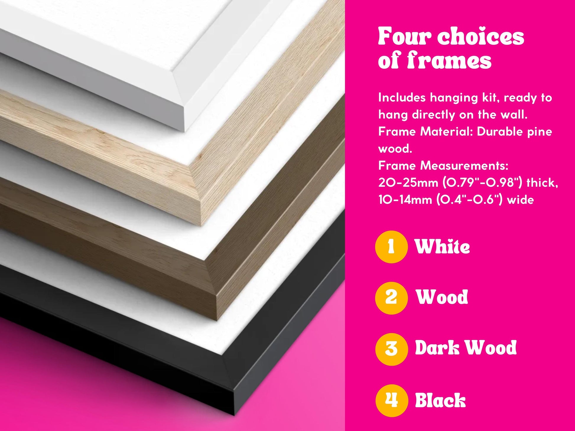 Framed Trans Flag Art Print, Trans Pride Wall Art, LGBTQ+ Decor, Transgender Pride Poster, Minimalist Trans Flag Print