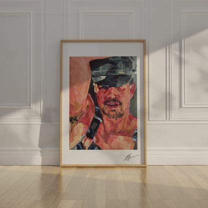 Vladimir in Leather (2024) by Andy Sylvester