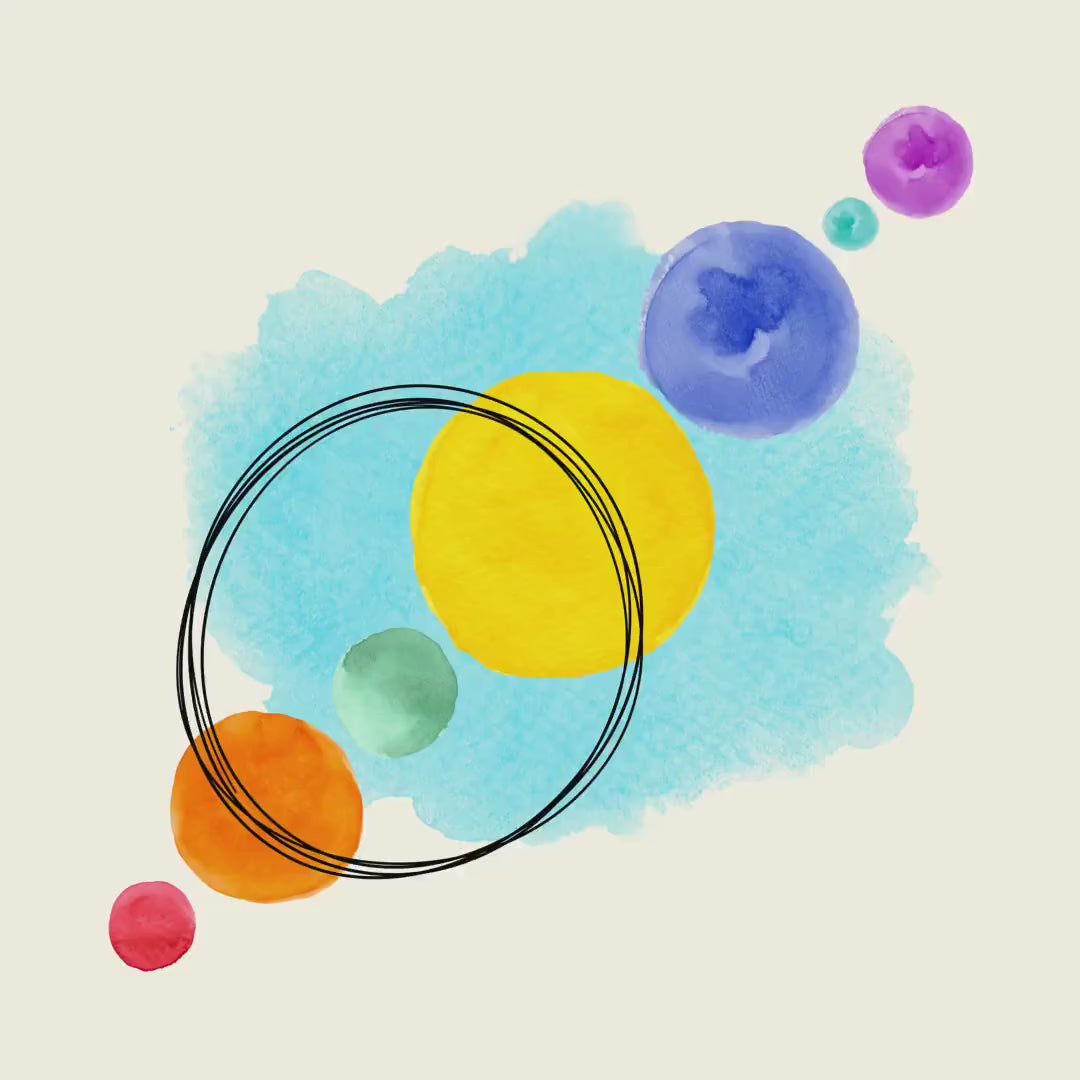 Unity in Colour | Abstract Watercolour Pride Print | Unframed Queer Decor for Home or Office Decor | 2 of 3 in Coordinated Set