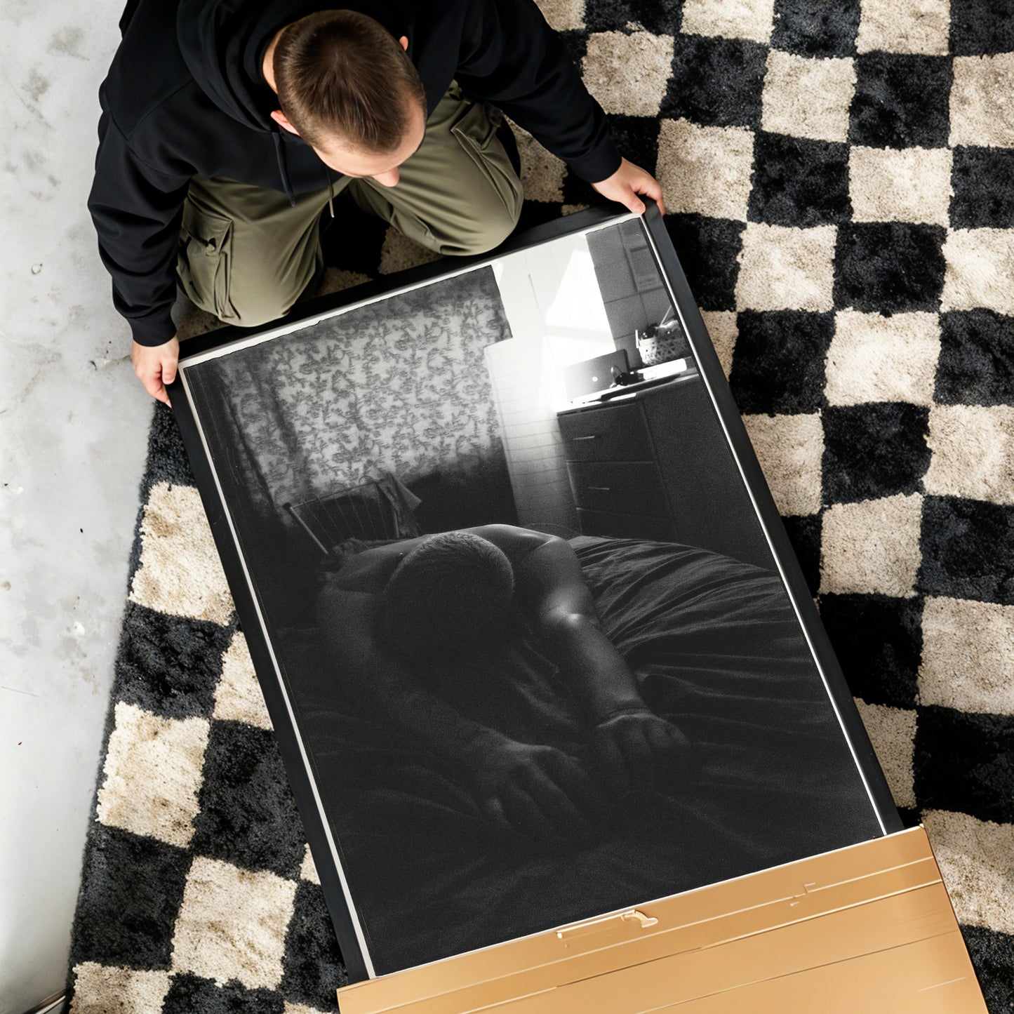 Une photographie pour Hervé. Sentiment du dimanche (2021) by Jack Jacques