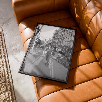 Une rue animée de Paris (2023) by Jack Jacques