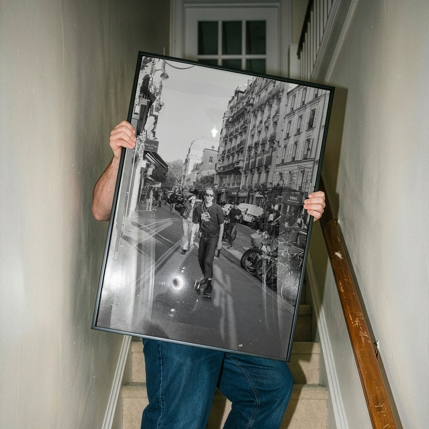 Une rue animée de Paris (2023) by Jack Jacques