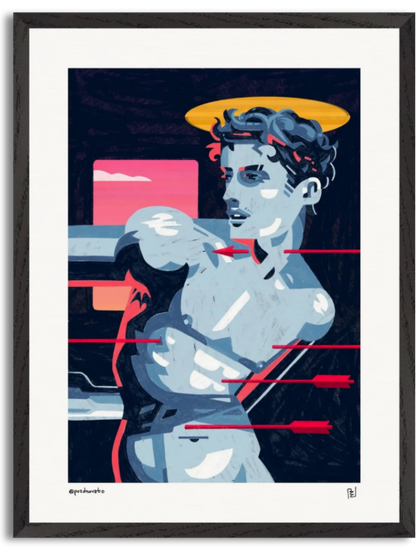 Saint Sebastian (2024) by Aleksei Pozdnovato