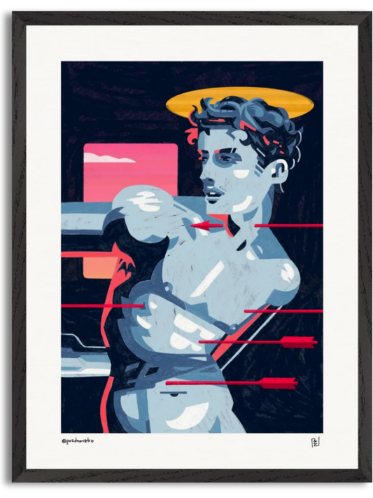 Saint Sebastian (2024) by Aleksei Pozdnovato